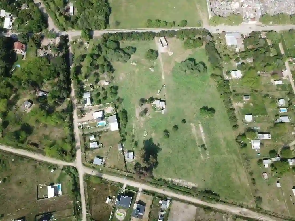 Laureles Village — Vista aérea cenital del loteo