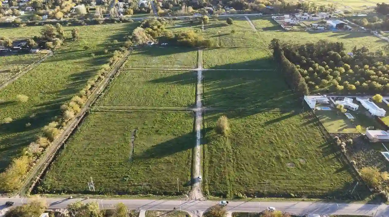 Altos de Lavalle — Vista aérea del desarrollo