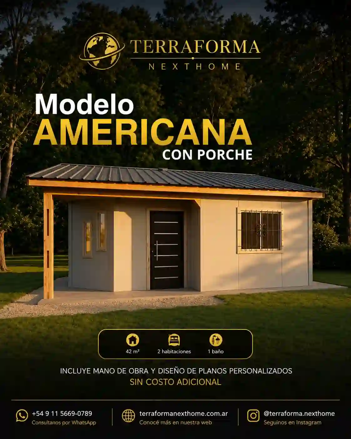 Modelo Minimalista - Terraforma Next Home